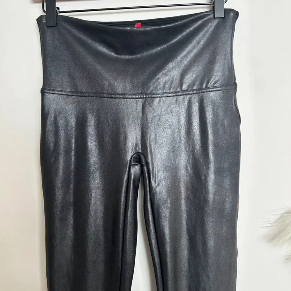 SPANX Faux Leather Leggings